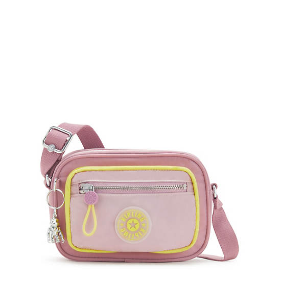 Kipling Enise Crossbodytassen Roze Geel | België 2105NW